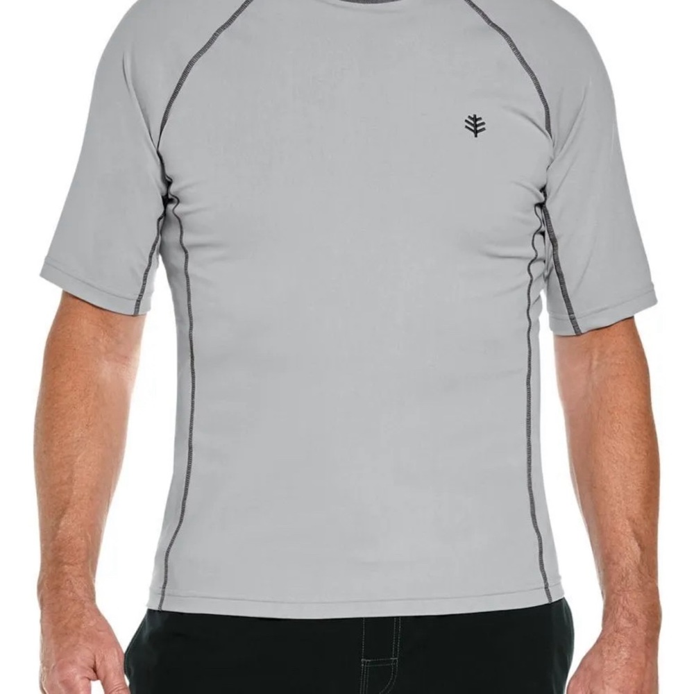 Men's Tulum Short Sleeve Surf Rash Guard UPF 50+